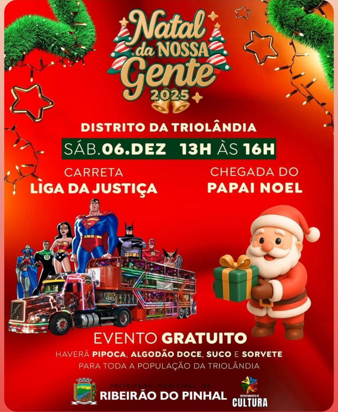🎄✨ Natal da Nossa Gente 2025 – Distrito da Triolândia 🎅🎁